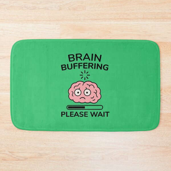 Item preview, Brain Buffering Please Wait – Funny Programmer Shirt, Coding Humor Tee, Geek Developer Gift designed and sold by DesignHouse07.