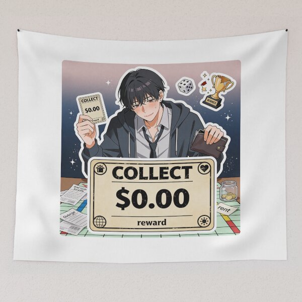 Item preview, Charge $0.00 – The Game of Capitalism (But Without a Prize) designed and sold by Panda LuL Art.