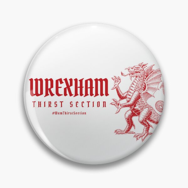 Item preview, Wrexham Thirst Section Illustration (red) designed and sold by Yarbtina for The Wrexham Thirst Section.