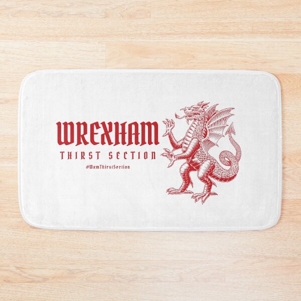 Item preview, Wrexham Thirst Section Illustration (red) designed and sold by Yarbtina for The Wrexham Thirst Section.