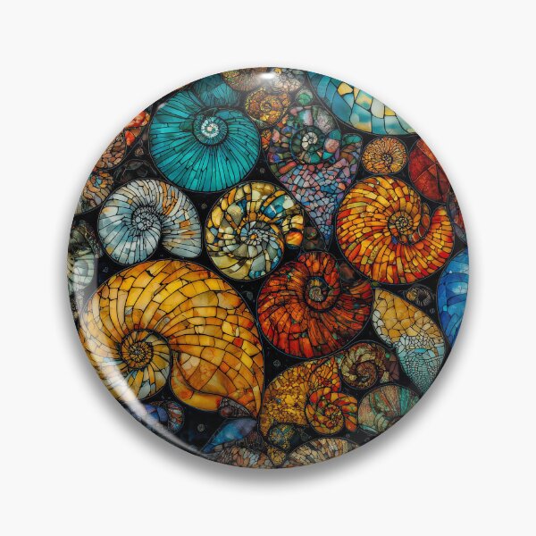 Item preview, Vibrant Nautilus Shells designed and sold by JPugliese.