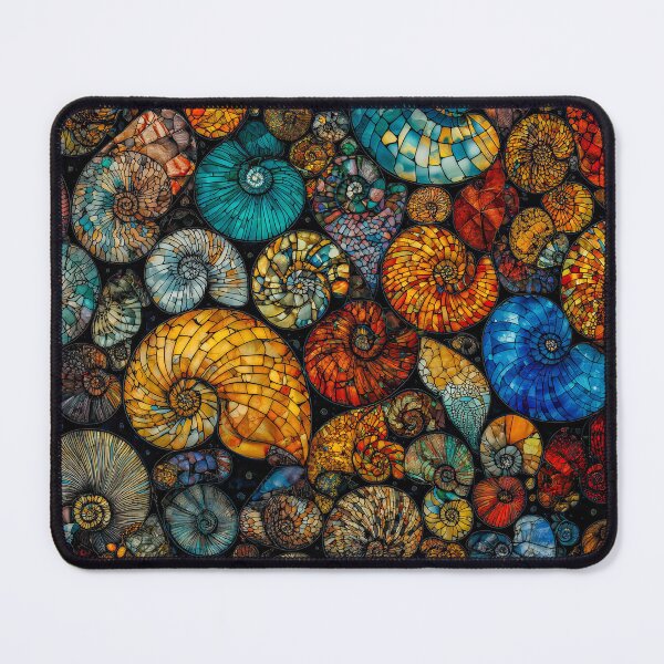 Item preview, Vibrant Nautilus Shells designed and sold by JPugliese.