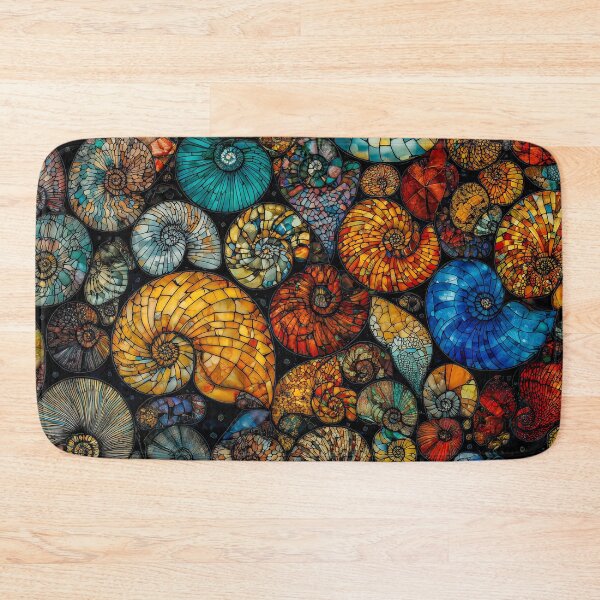 Item preview, Vibrant Nautilus Shells designed and sold by JPugliese.