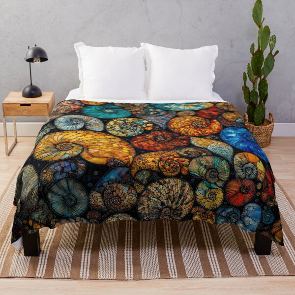 Item preview, Vibrant Nautilus Shells designed and sold by JPugliese.