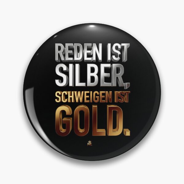 Item preview, Speech is silver, silence is golden (3D optics) designed and sold by NK-Studios .
