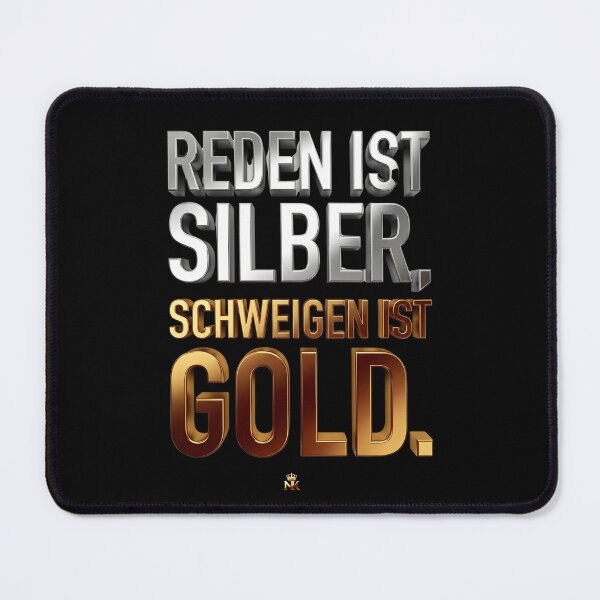 Item preview, Speech is silver, silence is golden (3D optics) designed and sold by NK-Studios .