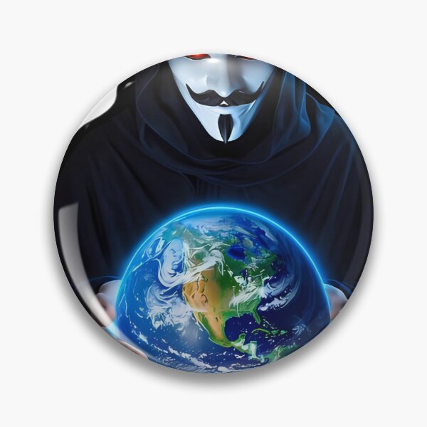 Artikelvorschau, Rate mal, wer zurück ist – Hacker Mask World Control Dark Sticker entworfen und verkauft von MihajloMiX99.