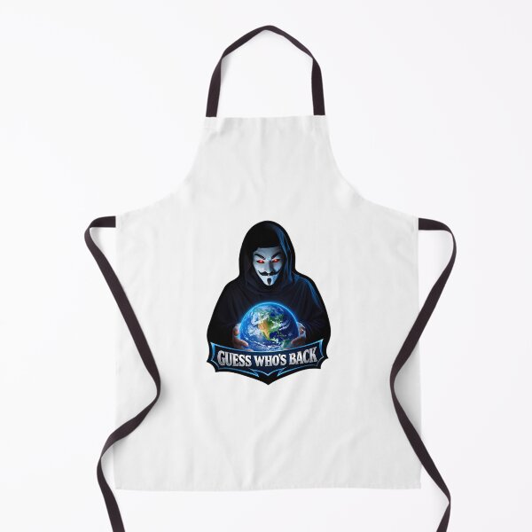 Item preview, Guess Who's Back – Hacker Mask World Control Dark Sticker designed and sold by MihajloMiX99.