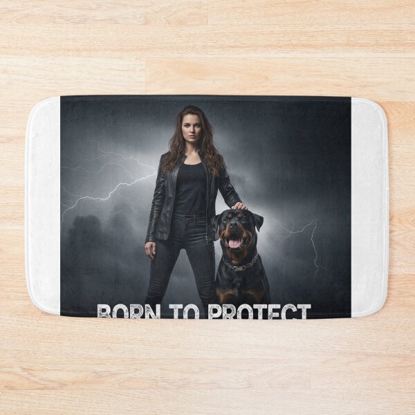 Item preview, Born to Protect, Trained to Love designed and sold by PetJoyPrintsCO.