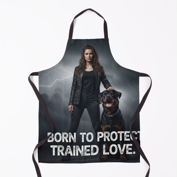 Item preview, Born to Protect, Trained to Love designed and sold by PetJoyPrintsCO.