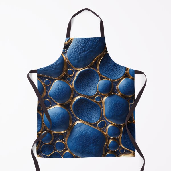 Item preview, 3D look: Blue-gold cell design (relief look) designed and sold by NK-Studios .