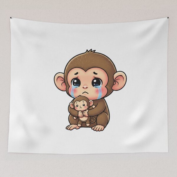 Item preview, Punch – From Abandoned to Internet Star - the Abandoned Baby Monkey designed and sold by MJOSTORE.