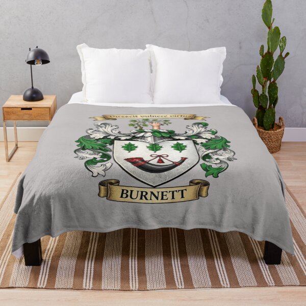 Item preview, The Burnett Family Coat of Arms designed and sold by BagTown Clans.