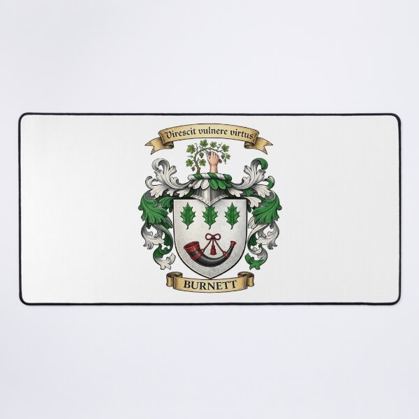 Item preview, The Burnett Family Coat of Arms designed and sold by BagTown Clans.