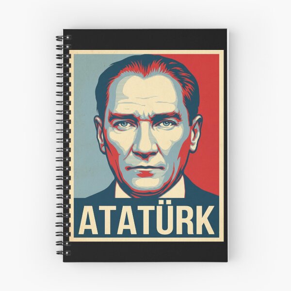 Item preview, Mustafa Kemal Atatürk  Hope Style Retro Poster Art  designed and sold by Anya Byron.