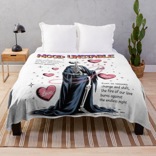 Item preview, Mood Unstable Skeleton Love Dark Humor Graphic designed and sold by NewUSShop.