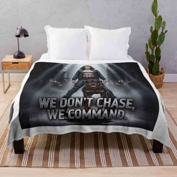 Item preview, We Don’t Chase. We Command. designed and sold by PetJoyPrintsCO.