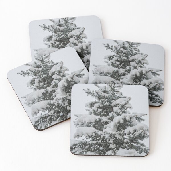 Item preview, Spruce Tree Covered in Snow designed and sold by LeonaLines.