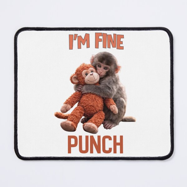 Item preview, I'm fine - The Viral Story of Punch, the Abandoned Baby Monkey designed and sold by MJOSTORE.