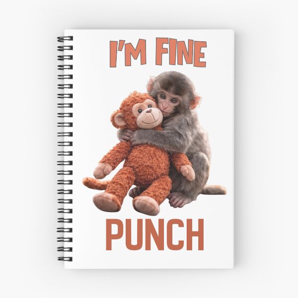 Item preview, I'm fine - The Viral Story of Punch, the Abandoned Baby Monkey designed and sold by MJOSTORE.