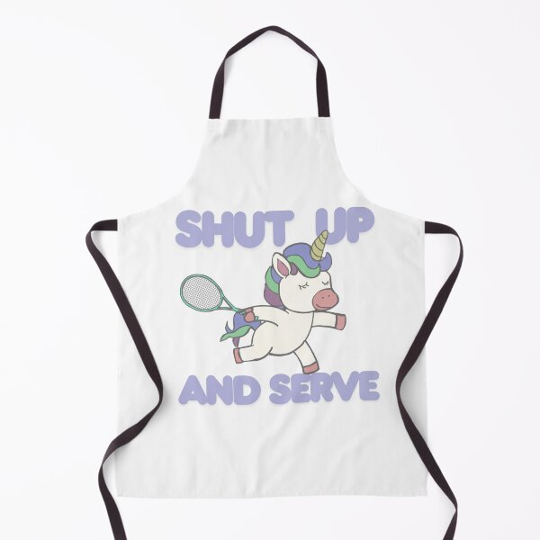 Item preview, Unicorn playing tennis designed and sold by TaraPen.