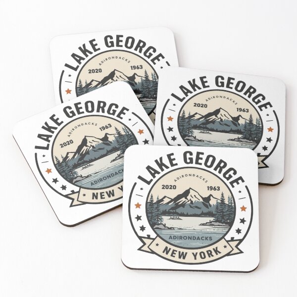 Item preview, Lake George Adirondack Mountains designed and sold by PamLeeDesign.