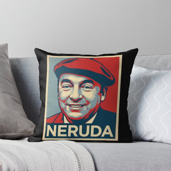 Item preview, Pablo Neruda Hope Style Retro Poster Art  designed and sold by Anya Byron.