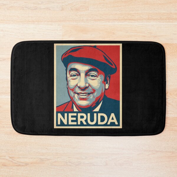 Item preview, Pablo Neruda Hope Style Retro Poster Art  designed and sold by Anya Byron.