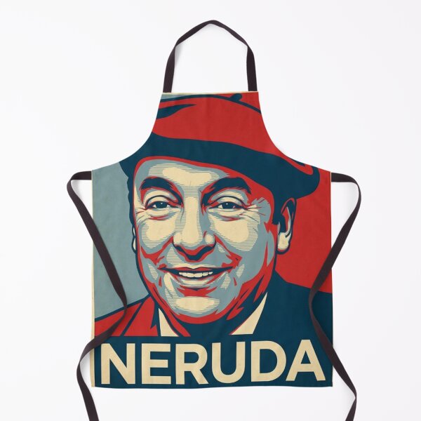 Item preview, Pablo Neruda Hope Style Retro Poster Art designed and sold by Anya Byron.