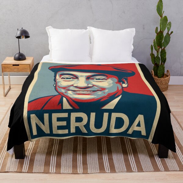 Item preview, Pablo Neruda Hope Style Retro Poster Art  designed and sold by Anya Byron.