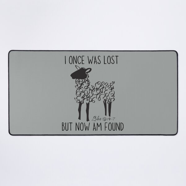 Item preview, Doodle Black Sheep Once Was Lost But Now Am Found Luke designed and sold by Forevermore.