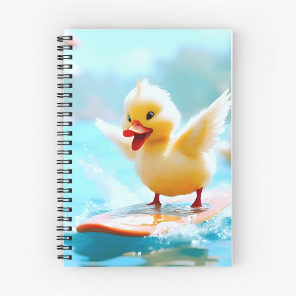 Item preview, surfing duck designed and sold by Creative Visualize.