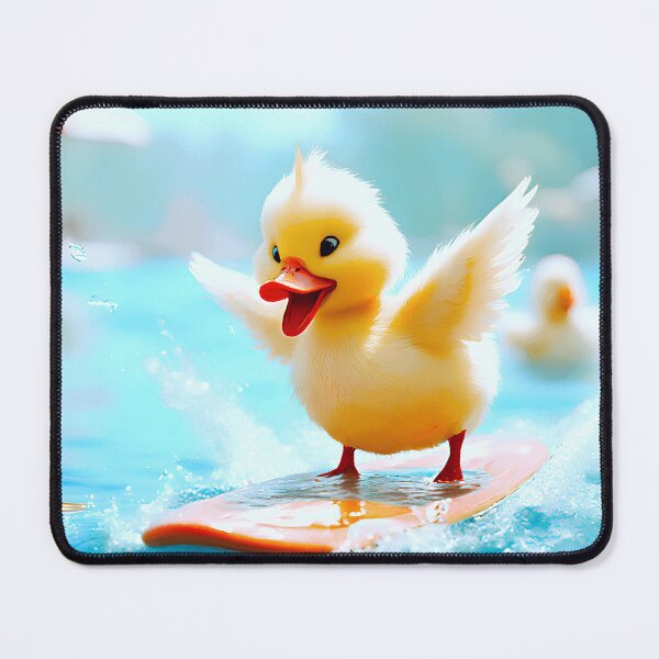 Item preview, surfing duck designed and sold by Creative Visualize.