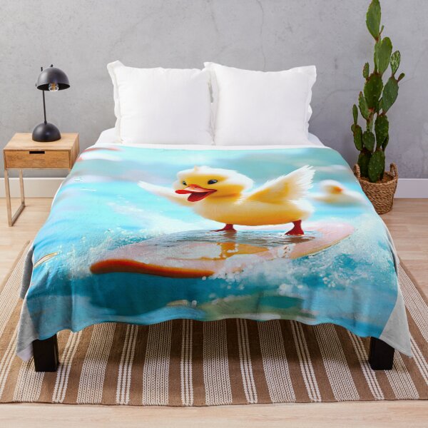 Item preview, surfing duck designed and sold by Creative Visualize.