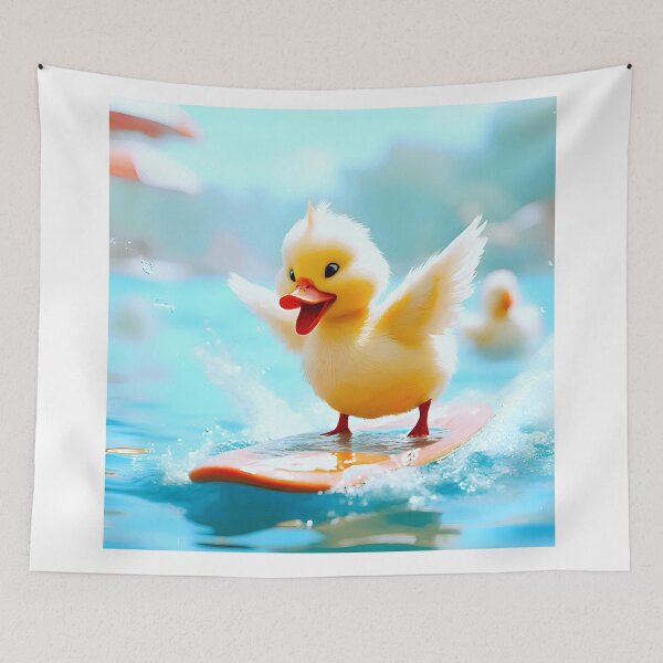 Item preview, surfing duck designed and sold by Creative Visualize.