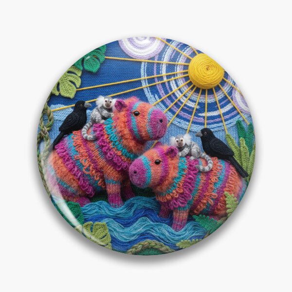 Item preview, Yarn Capybara, Yarn Marmosets, and Yarn Birds designed and sold by Tridentulus.