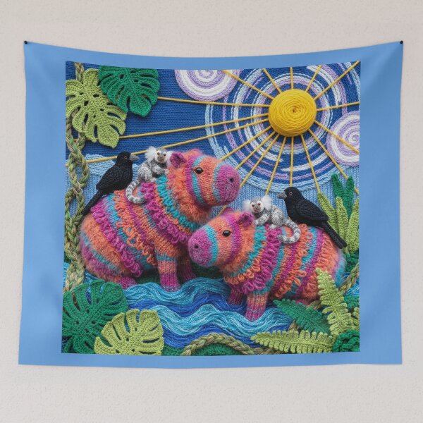 Item preview, Yarn Capybara, Yarn Marmosets, and Yarn Birds designed and sold by Tridentulus.