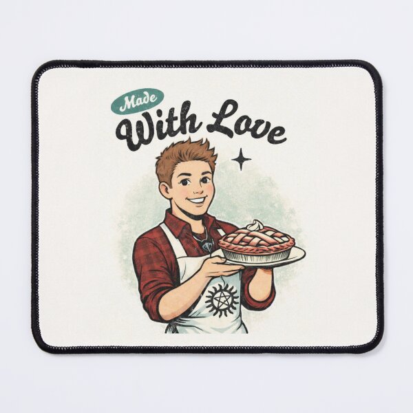 Item preview, Dean Winchester Retro “Made With Love” Pie Supernatural designed and sold by Reyxava.