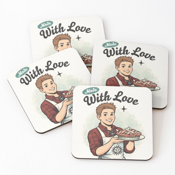 Item preview, Dean Winchester Retro “Made With Love” Pie Supernatural  designed and sold by Reyxava.