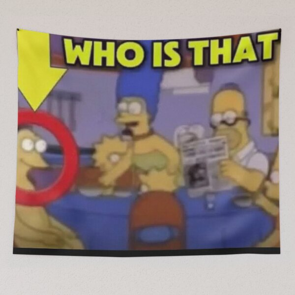 Item preview, Who is that? Simpsons designed and sold by EigengrauART.