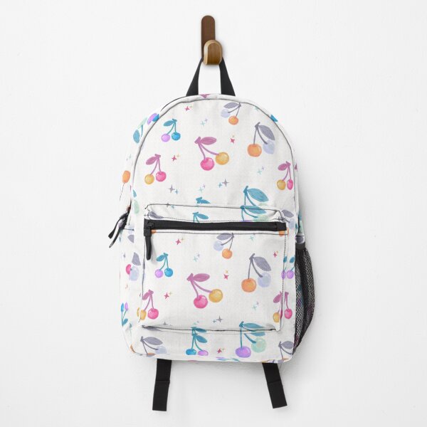 Item preview, Rainbow Watercolor Cherries Seamless Pattern designed and sold by Bloomie_Studio .