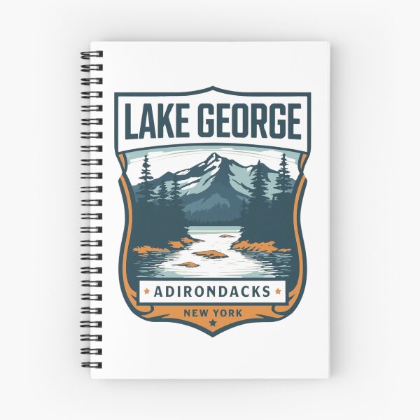 Aperçu de l'œuvre Lac George, montagnes Adirondack créée et vendue par PamLeeDesign.