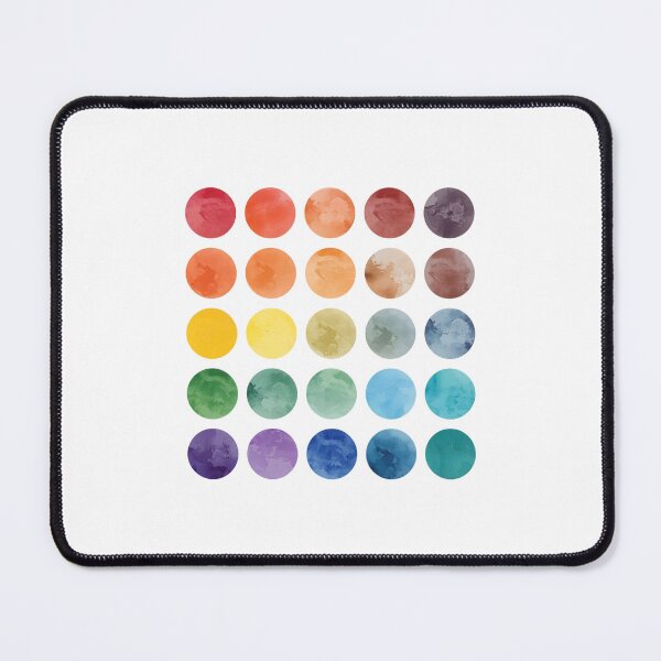 Item preview, watercolor swatches Colorful Artist designed and sold by SOUFIANE1991.
