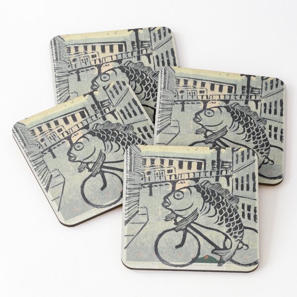 Item preview, Greeting from Fishtown Upcycled Postcard designed and sold by thriftedrabbit.