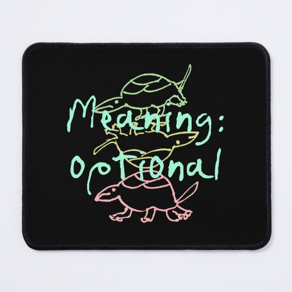 Item preview, meaning: optional — Quirky Typography with Neon Colors designed and sold by ODDSPARK.