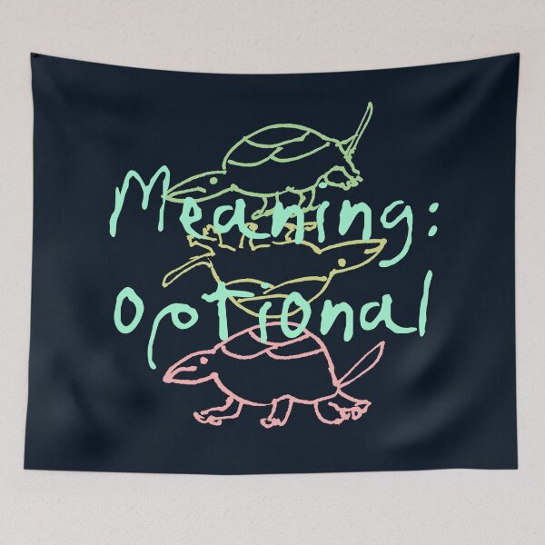 Item preview, meaning: optional — Quirky Typography with Neon Colors designed and sold by ODDSPARK.