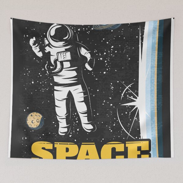 Item preview, Retro Space Design - "The Path to the Stars" Space Adventure designed and sold by Hipatye26.