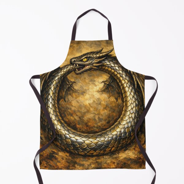 Item preview, Ouroboros The Coiled Eternal  designed and sold by TinCatOutPost.