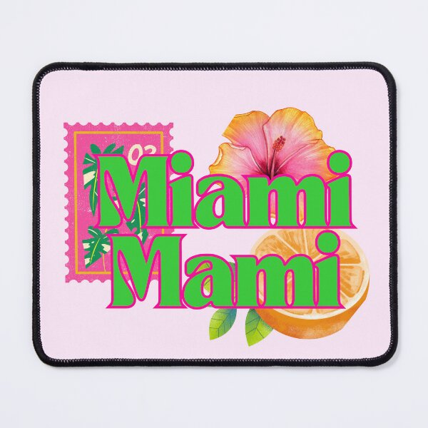 Item preview, Miami Mami Sticker Tropical Latina Pride Sticker Florida Girl Hibiscus Citrus Retro Sticker Miami Girl Gift designed and sold by PJZShop.