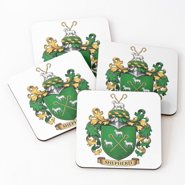 Item preview, The Shepherd Family Coat of Arms designed and sold by BagTown Clans.